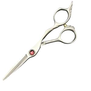 Tijeras Profesionales para Cabello de 5 Pulgadas, Planas, de Acero Inoxidable 440C, para Diestros, Uso en Salón de Belleza - Product Image 2