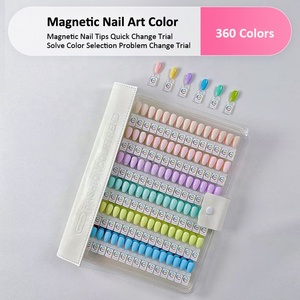 Bảng trưng bày màu sơn móng tay từ tính có logo tùy chỉnh, mẫu chuyên nghiệp, nhiều màu sắc, dành cho salon - Product Image 5