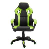 Chaise de jeu pour ordinateur avec accoudoirs et dossier articulés pour les joueurs PC, les espaces de travail à domicile et les configurations de bureaux de jeu