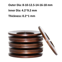 Amortisseurs à ressort à disque Belleville pour lave-vaisselle, compression 60Si2Mn, diamètre extérieur 8/10/12,5/14/16/18 mm, diamètre intérieur 4,2~9,2 mm, épaisseur 0,2~1 mm
