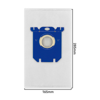 Sac à poussière pour aspirateur compatible avec les pièces d'aspirateur Electroluxs Philipss FC8021 FC8204 FC8022 FC8023 FC8027