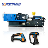 Machines de moulage par injection horizontales électriques en plastique Yangxin, petites, 450 tonnes, servo-hydrauliques, haute vitesse, à économie d'énergie