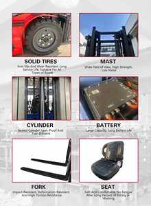 Garfo de Papelão Compacto de Alta Qualidade da China para Empilhadeira de 3 Toneladas e 3,5 Toneladas - Product Image 4