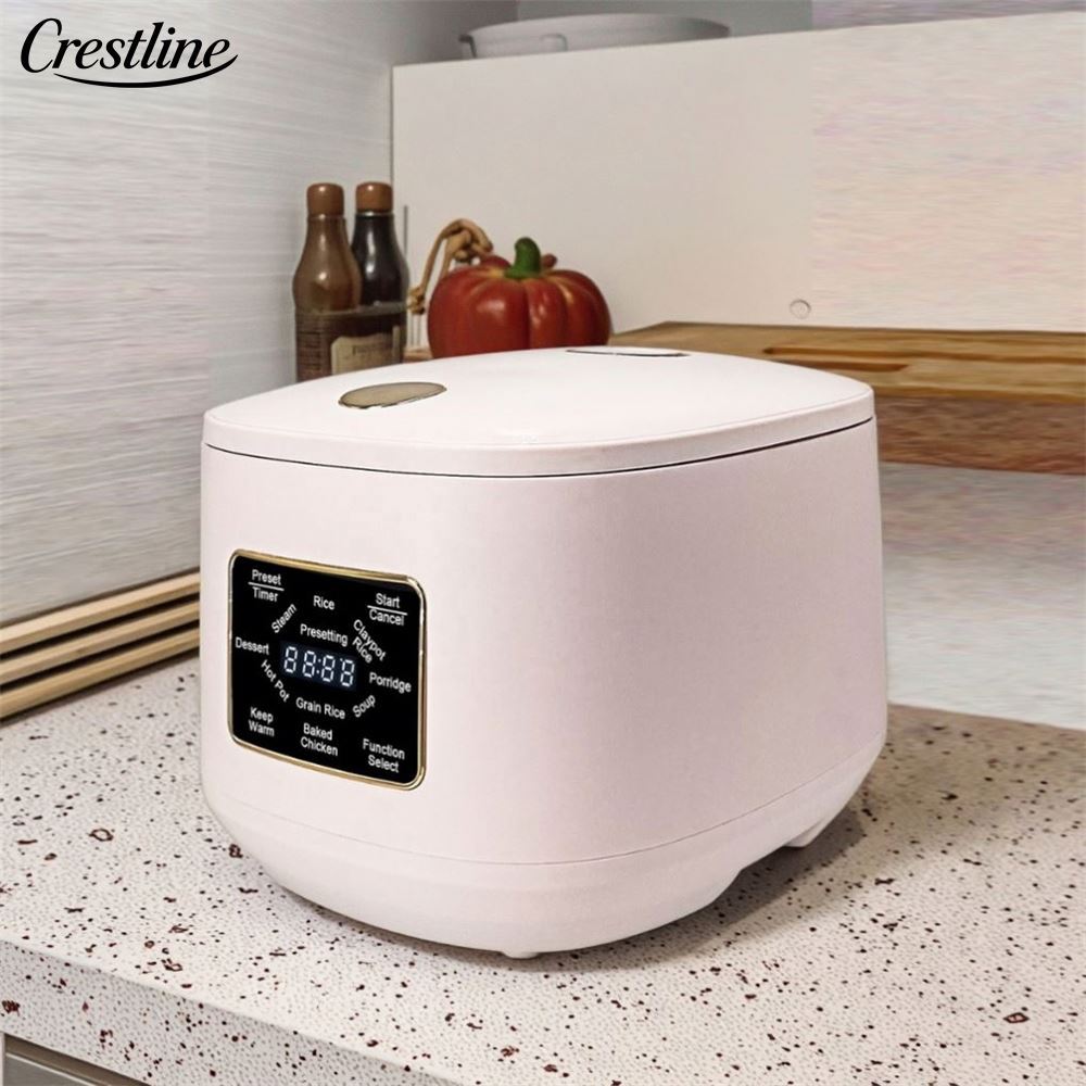 Modern Digital Electric Rice Cooker Aluminum Inner Pot Multifunctional Home Appliance with 5L Big Capacity for Home Kitchen Use