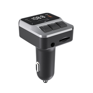 C65 Transmisor FM inalámbrico para coche Llamada manos libres PD30W Puerto dual y <span class=keywords><strong>USB</strong></span> Cargador rápido Reproductor de MP3 para automóvil con tarjeta TF y AUX - Product Image 1
