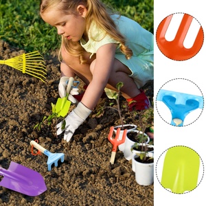 Ensemble d'outils <span class=keywords><strong>de</strong></span> jardin en métal pour enfants, outils <span class=keywords><strong>de</strong></span> cour, long <span class=keywords><strong>manche</strong></span> - Product Image 4