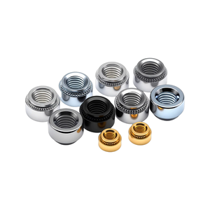 Écrou à riveter CLS galvanisé en acier inoxydable 304, écrou à insertion dentelé M2 M2.5 M3 M4 M5 M8 M10 M12, fixation pour tôle - Product Image 1