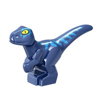 Figuras de Dinosaurios de Bloques de Construcción Personalizadas, Set de 10 Mini Juguetes de Animales, Recuerdos de Fiesta, Regalos Educativos para Niños, ABS, Venta al Por Mayor