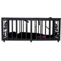 Grande cage métallique pour chien BDSM, équipement de bondage et de retenue, mobilier et jouets sexuels pour jeux érotiques adultes, femmes, hommes, couples GREENEE