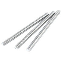 DIN Standard Stainless Steel Double End Threaded Rod with Plain Finish Hex Bolt Type