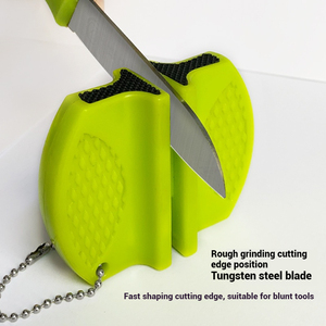 Vlinder Mini 2-In-1 Draagbare Messenslijper Wolfraamstaal En Keramiek Voor Efficiënt Messenslijpen - Product Image 6