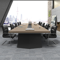 Vente chaude d'usine Mobilier de bureau de luxe Table de réunion escritorio de bureau Bureau debout moderne Chaises longues de table de conférence