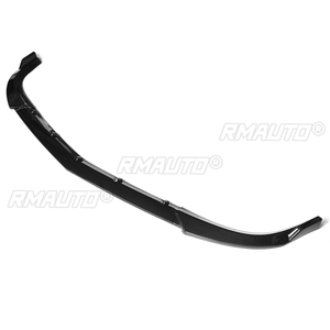 สำหรับ Mercedes Benz C CLASS W204 C180 C200 C220 C250 C300 ปี 2011-2014 ชุดแต่งสปอยเลอร์กันชนหน้ารถยนต์ ดิฟฟิวเซอร์ - Product Image 6