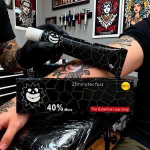 Ensemble d'autocollants après tatouage, échantillons gratuits, fournitures pour le soin après le maquillage permanent - Product Image 4