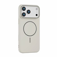 Vente en gros de luxe pour 17 16 Plus Pro Max Étui de téléphone magnétique antichoc de haute qualité durable en PC Couleur unie Mat