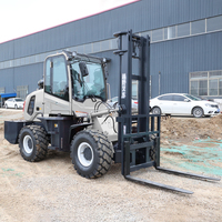 Chariot élévateur tout-terrain 4x4 à direction arrière, prix bas, neuf, Chine, 5 tonnes, 4 tonnes, 6 tonnes, 4 roues motrices, diesel, chariot élévateur tout-terrain à vendre