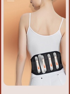 Ceinture de <span class=keywords><strong>soutien</strong></span> <span class=keywords><strong>lombaire</strong></span> autoportante chauffante respirante pour l'hiver, fixation pour le yoga, hommes et femmes, fibre de polyester - Product Image 2