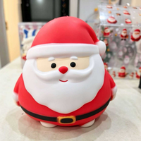 Grand jouet à presser sur le thème de Noël, à remontée lente, anti-stress, ornement, cadeau de Noël et décoration de bureau