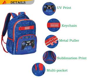 Vente en gros de sacs d'école à roulettes pour garçons <span class=keywords><strong>sac</strong></span> à <span class=keywords><strong>dos</strong></span> d'étudiant boîte à <span class=keywords><strong>lunch</strong></span> porte-crayon avec logo à motif imprimé personnalisé tout - Product Image 4