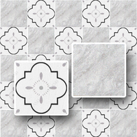 Revêtement de sol pour maison de poupée iLAND à l'échelle 1/12, échelle 1/6, accessoires pour maison de poupée miniature, 115 pièces de carreaux de sol pour maison de poupée double face