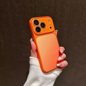 Coque de luxe dégradée pour iPhone 17 16 15 14 Pro Max avec protection d'objectif en verre intégrée, antichoc, dos <span class=keywords><strong>mat</strong></span> coloré - Product Image 4