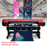 Mesin Cetak Iklan Indoor Outdoor Inkjet 1.8m L-1800 Eco Solvent Photo untuk Printer Dtf Egg