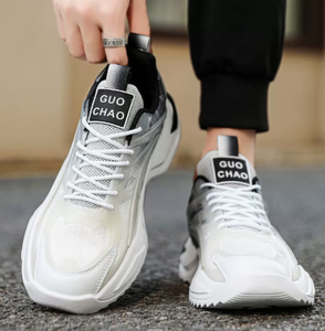 Zapatillas de moda versátiles de suela gruesa para hombre, estilo casual, deportivas, ligeras, de secado rápido, tendencia primavera-verano 2026 - Product Image 3
