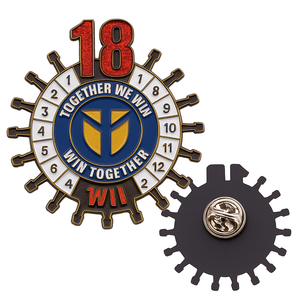 Pin de esmalte Duro Personalizado Premium, alfileres de solapa de Metal, diseño de logotipo de alfiler de mariposa para marca y regalos - Product Image 3