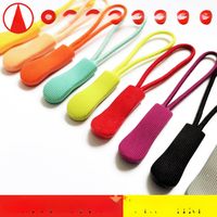Accessoire de sac à vêtements personnalisé, tirette de fermeture éclair en PVC colorée découpée au laser, moulée par injection, écologique