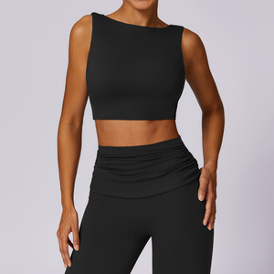 Reggiseno Sportivo Estivo 2025 Morbido e Confortevole ad Alto Impatto con Spalline Larghe e Supporto Posteriore, Top Sportivo per Fitness - Product Image 5