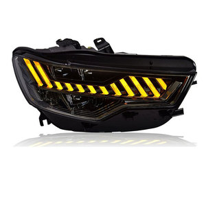 JH pour <span class=keywords><strong>Audi</strong></span> <span class=keywords><strong>A6</strong></span> C7 Phares à LED 2012-2018 Signal dynamique C7.5 Phares à LED DRL Accessoires de voiture Style de voiture Phares - Product Image 4