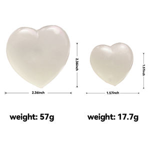 Farbwechselnde Spielzeuge Langsam Zurückfedernde Maltose-Quetschspielzeuge Liebesherz Knautschball Spaßiger Entspannungsball Valentinstag-Spielzeug - Product Image 6