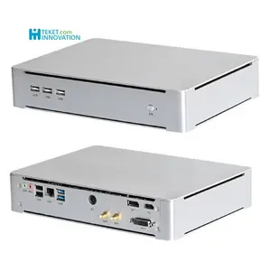 Tất Cả Khung Nhôm Không Quạt MINI PC I7-8750H Intel I3-9100F I5-9400F I7-9700F I7-9750H L06-HT610G9 Mini Pc