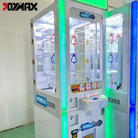 Joymax Toptan Jetonlu Eğlence Merkezi Altın Anahtarlı Oyuncak Makinesi Mini 9 Delikli Anahtar Ustası Pençe Vinç