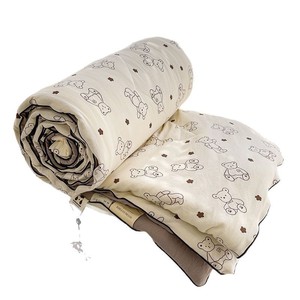 New Double-layer Yarn Soybean Fiber Summer <strong>Blanket</strong> air Conditioning <strong>Blanket</strong> Thin <strong>Blanket</strong> Children's Summer Cool <strong>Blanket</strong> - Product Image 5