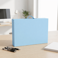 Faltbare Magnetische Flache Geschenkbox aus Karton mit Griff und Individuellem Logo für Kleidung, Schuhe, Bekleidung, Einzelhandel und Geschenkverpackungen