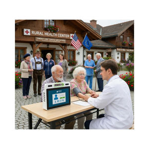 Estuche de Transporte para Quiosco de Examen Médico Huasheng, Quiosco de Salud Inteligente, Báscula de IMC, Cálculo del Índice de <span class=keywords><strong>Masa</strong></span> Corporal HS-S13 - Product Image 2