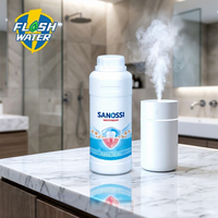SANOSSI Bain de bouche portable sans alcool 500 ml – Haleine fraîche et soin buccal antibactérien