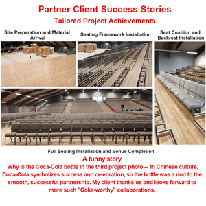 教会のためのバルクモダンブタカスSillas Para Iglesia Auditorio Baratasスタック可能な座席パッド入り会議講堂チェア - Product Image 3