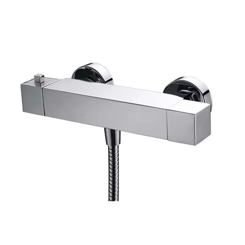 AMAXO gizli duş mikser musluk dokunun termostat fonksiyonu ile banyo termostatik musluk ayrıştırma vanası