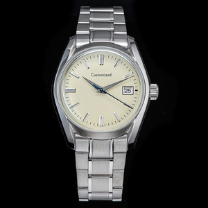 Montre mécanique avec verre saphir en forme de dôme, NH35, montre pour homme, style business - Product Image 2