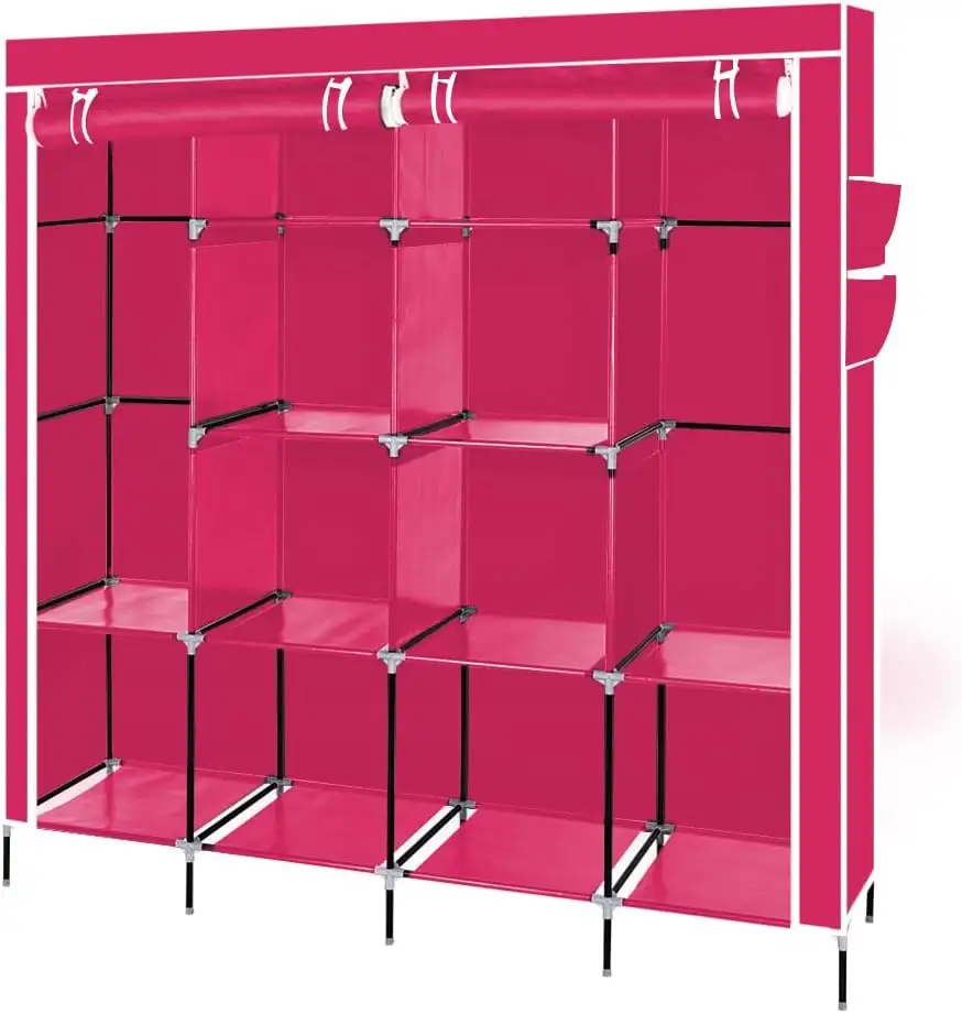 9 cubos pequenos armários rosa armário para meninas