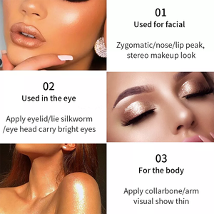 Paleta de Maquillaje Vegana Personalizable con Tu Propia Marca, <span class=keywords><strong>Iluminador</strong></span>, <span class=keywords><strong>Contorno</strong></span> y Bronceador con Polvo Compacto - Product Image 5