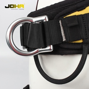 Sabuk <span class=keywords><strong>Harness</strong></span> keselamatan seluruh badan 7 titik kustom dengan d-ring baja tahan karat dan kapasitas 150kg untuk pemadam kebakaran dan pendakian - Product Image 5