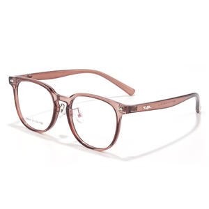 กรอบแว่นตา Danyang Oval รุ่น 28047 โปร่งใส TR90 แบบเต็มกรอบ สำหรับทุกเพศ - Product Image 1