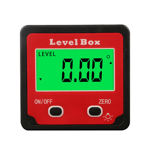 Inclinomètre de précision, détecteur d'angle laser, jauge numérique, rapporteur, niveau numérique miniature à 360 degrés, boîte à niveau - Product Image 6