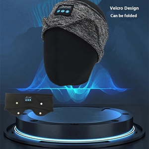 Fascia per <span class=keywords><strong>Capelli</strong></span> con Maschera per Occhi e Cuffie Bluetooth per Musica e Sonno - Product Image 6