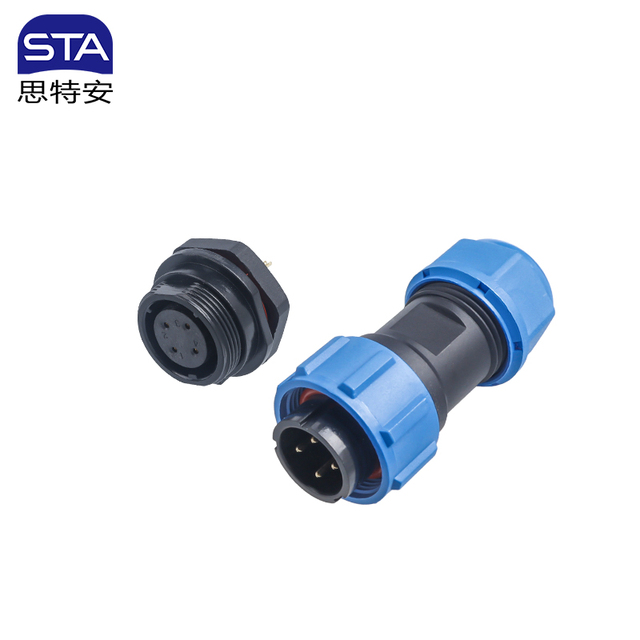 Sp17 Sp11 Sp13 Sp21 Power Plug Cable Ip68 2 3 4 5 7 9 Pin Quick Connect Electrical Male Female Circular Connector