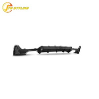Difusor de Parachoques Trasero de Fibra de Carbono Estilo M Performance para BMW Serie 4 F32 F33 F36 M-Tech con Salida de Escape Doble