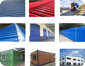 Q Tiles Corrugated Ibr Roofing Sheet Chromadek Tiles Galvaume Steel Sheet Zinc Coils For Roofing